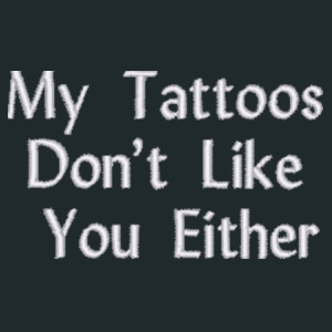 My Tattoos Beanie Design